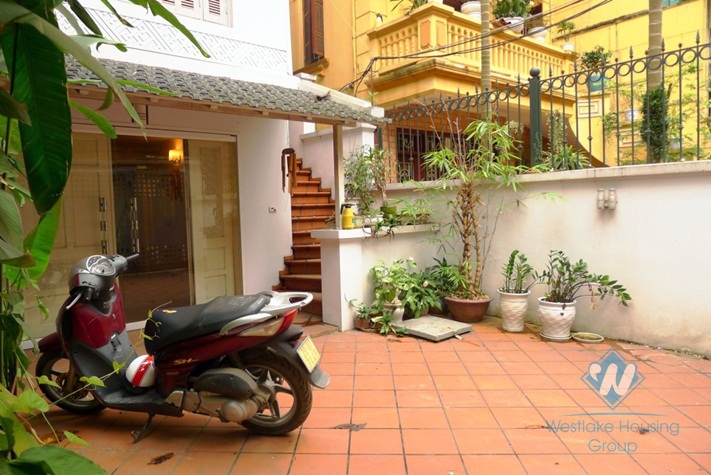 Beautiful house for rent in Dang Thai Mai Street, Tay Ho, Hanoi